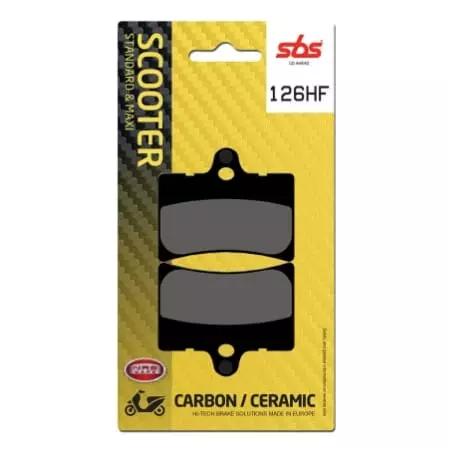 Plaquettes De Frein SBS - 126 (672 HF)