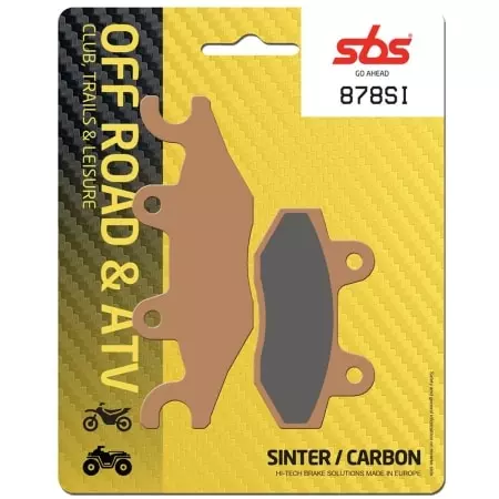 Plaquettes De Frein SBS - 878SI