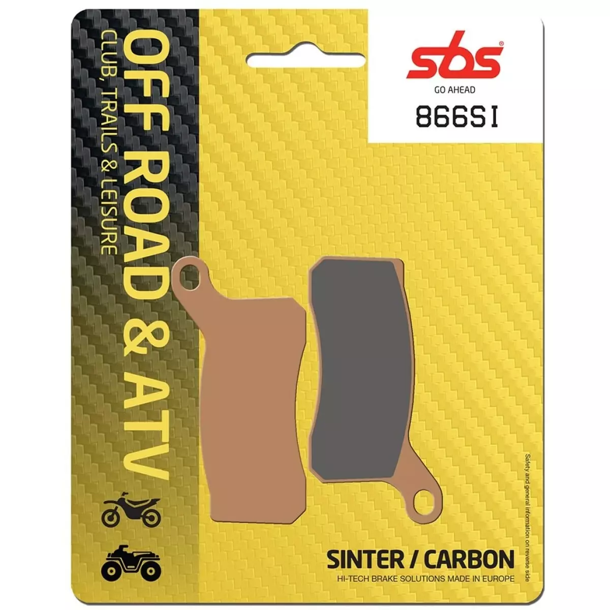 Plaquettes De Frein SBS - 866SI