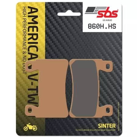 Plaquettes De Frein SBS - 860H.HS