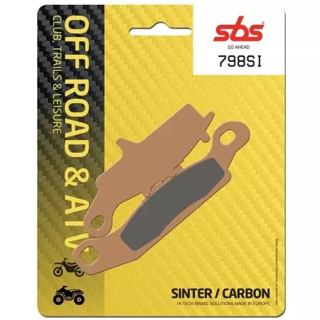 Plaquettes De Frein SBS - 798 SI