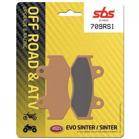 Plaquettes De Frein SBS - 709rsi
