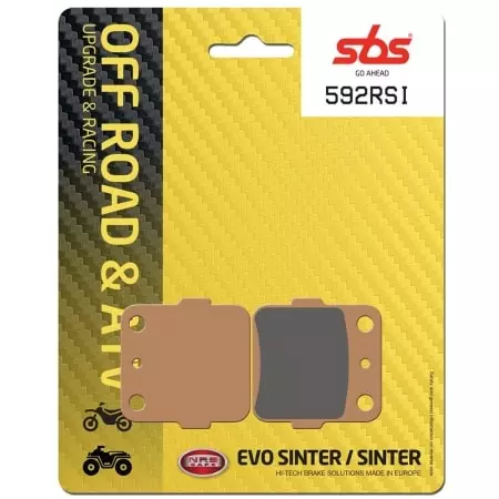 Plaquettes De Frein SBS - 592RSI
