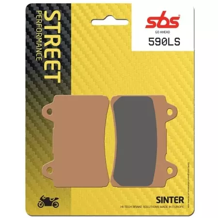 Plaquettes De Frein SBS - 590 (LS)