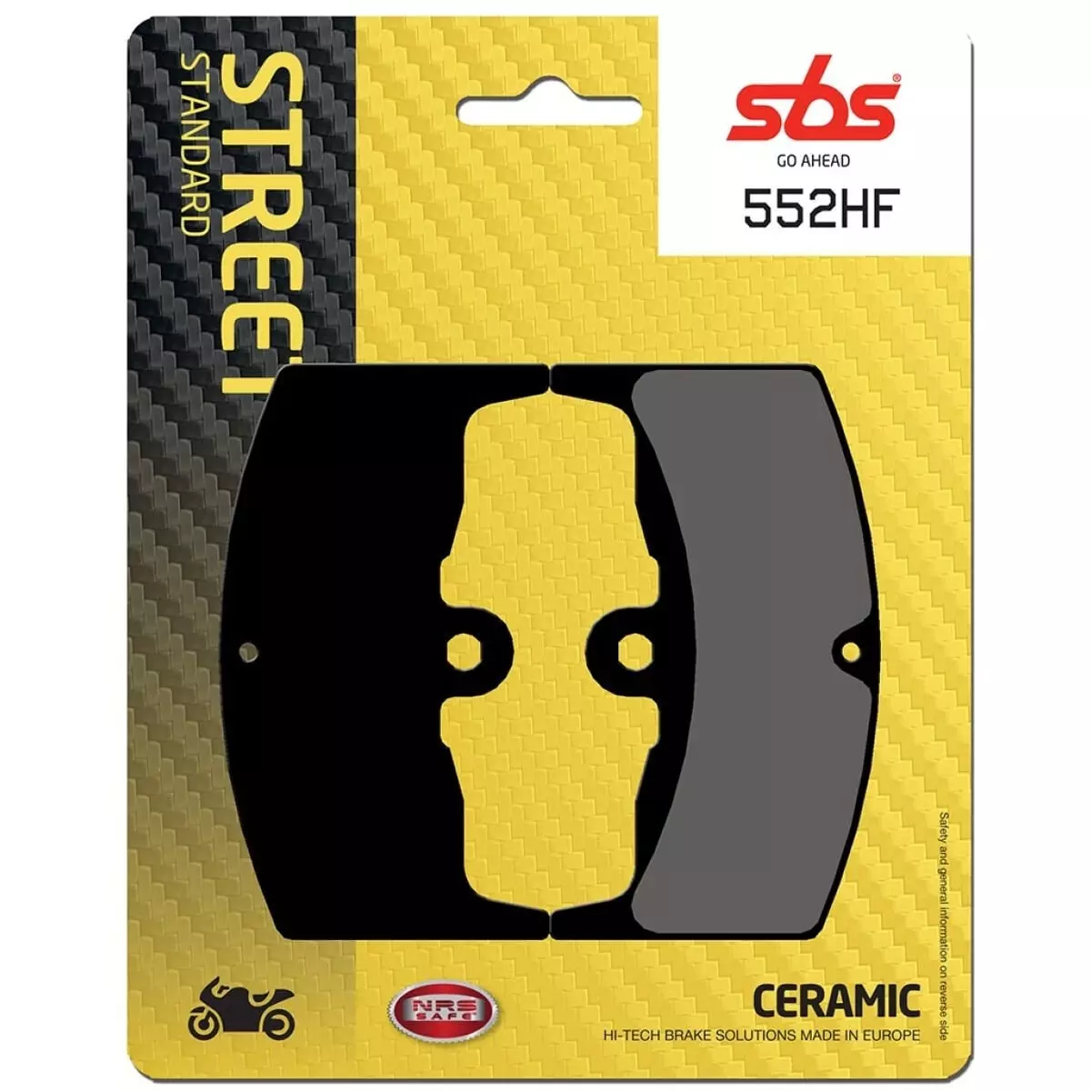 Plaquettes De Frein SBS - 552HF
