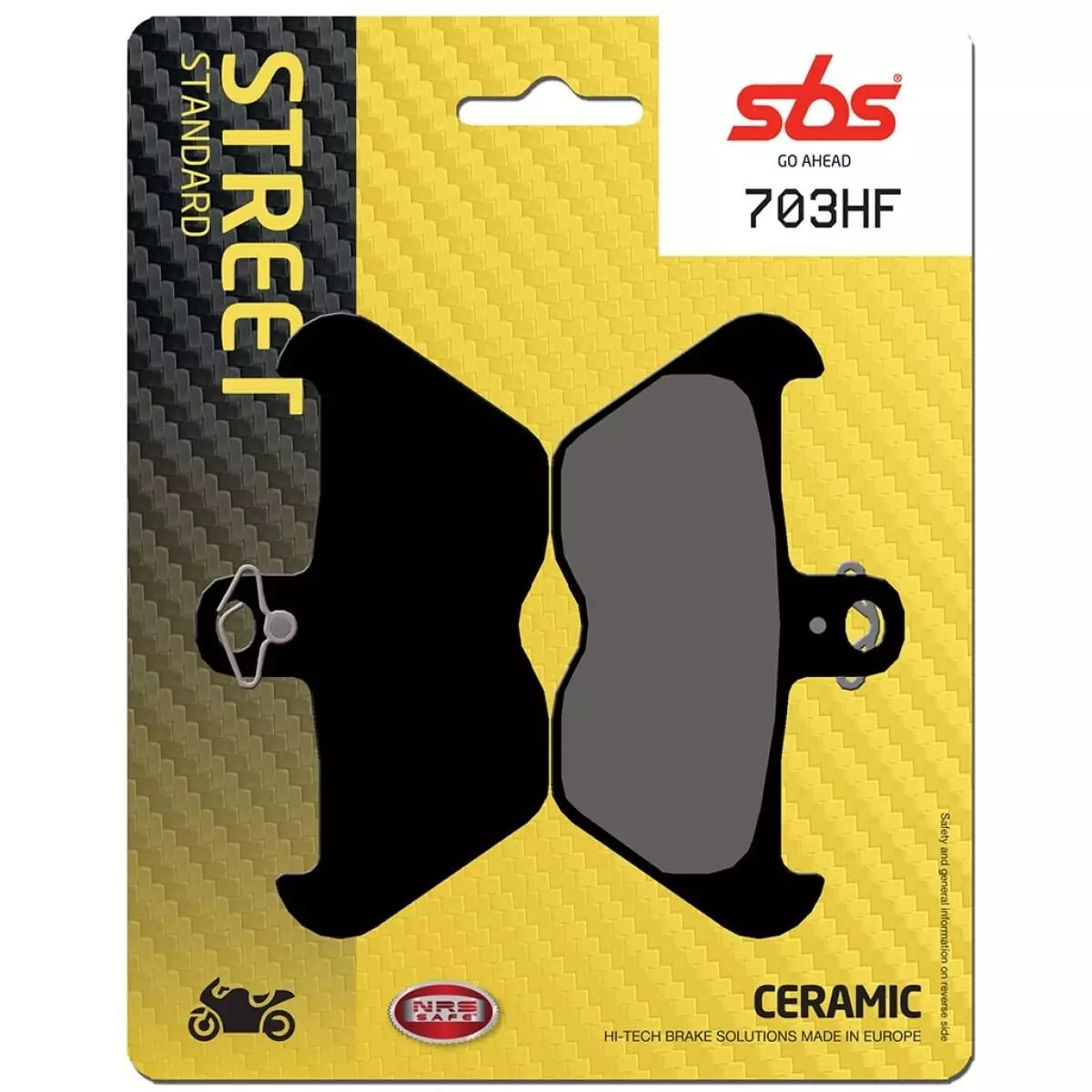 Plaquettes De Frein SBS - 709HF