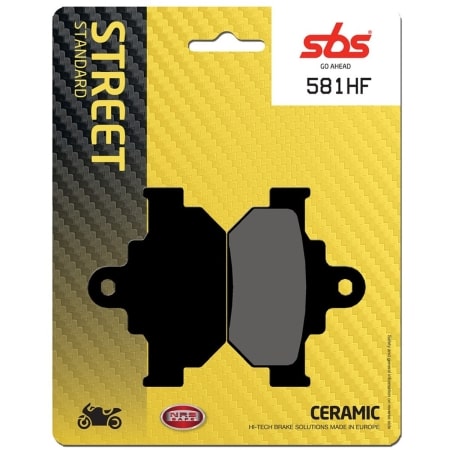 Plaquettes De Frein SBS - 581HF