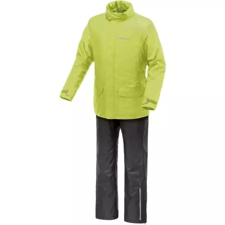 Tenue De Pluie Moto Tucano Urbano Set Diluvio Day Hydroscud Jaune Noir