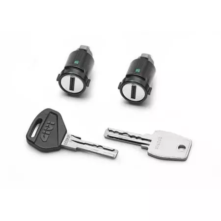 Kit Serrure Sécurité Givi SLR102 Barillets + Clés Smart Security Lock