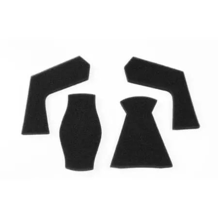 Kit De Mousse Intérieure Nolan X-804 RS Ultra 8 Mm Noir