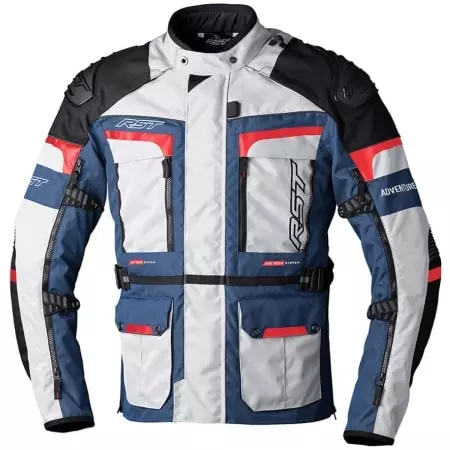 Veste Femme RST Pro Series Adventure-X Argent Bleu Rouge