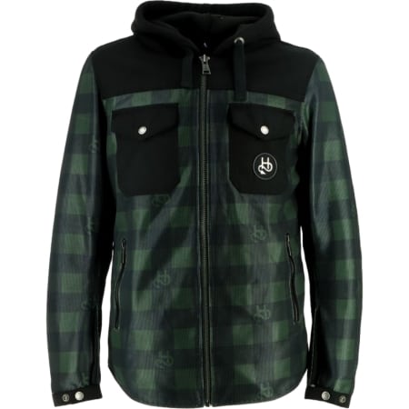 Blouson Helstons Wood Air Noir Vert