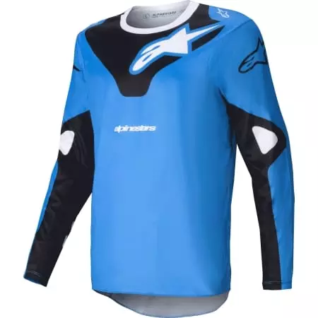 Maillot Cross Alpinestars Racer Veil Bleu Noir
