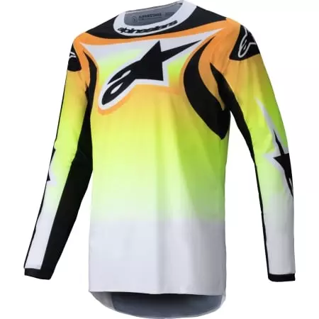 Maillot Cross Alpinestars Fluid Wurx Jaune Noir