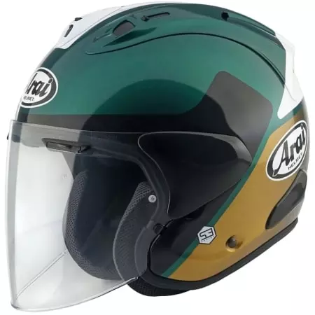 Casque Arai SZ-R VAS Evo Legante Vert - Casque Jet ARAI