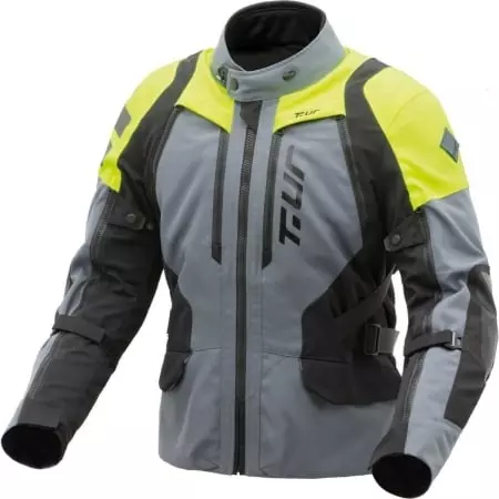 Veste T.UR Ushuaia Hydroscud® Gris Anthracite Jaune Fluo