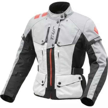 Veste Femme T.UR Waypoint Hydroscud® Gris Clair Ice Noir Orange