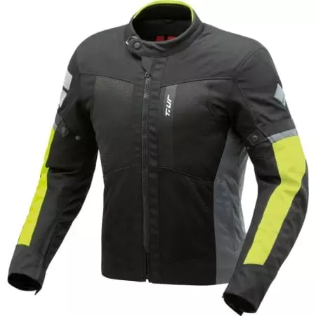Veste T.UR Etna Hydroscud® Anthracite Jaune Fluo