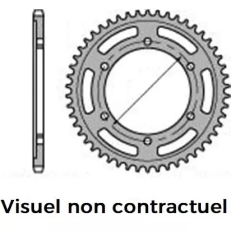 Couronne PBR Racing Aluminium Ultra-Light Anodisé Dur 1075398012