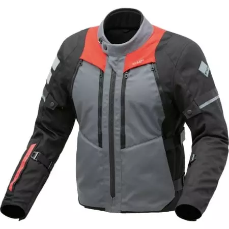 Veste T.UR Nevada Hydroscud® Gris Anthracite Rouge