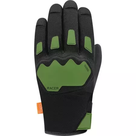 Gants Racer Revolve Noir Kaki