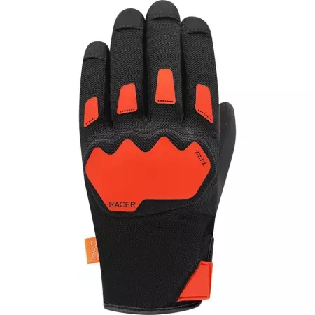 Gants Racer Revolve Noir Rouge