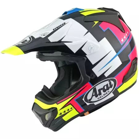 Casque Cross Arai MX-V EVO Battle Jaune