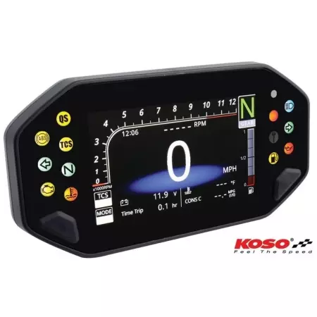 Compteur Universel Multifonction Avec Fonctions Avancés Koso Rx-4 Unlimited - Poste de pilotage KOSO