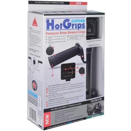 Poignées Chauffantes Oxford Premium Retro El693 1057393