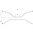 Guidon Tommaselli Enduro Vintage 1091536