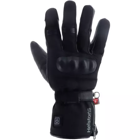 Gants Chauffants Helstons Ecko Heating Noir - Gants Moto HELSTONS