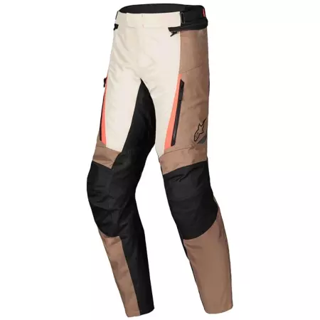 Pantalon Alpinestars ST-1 WP Kaki Foncé Sable Noir Rouge Fluo