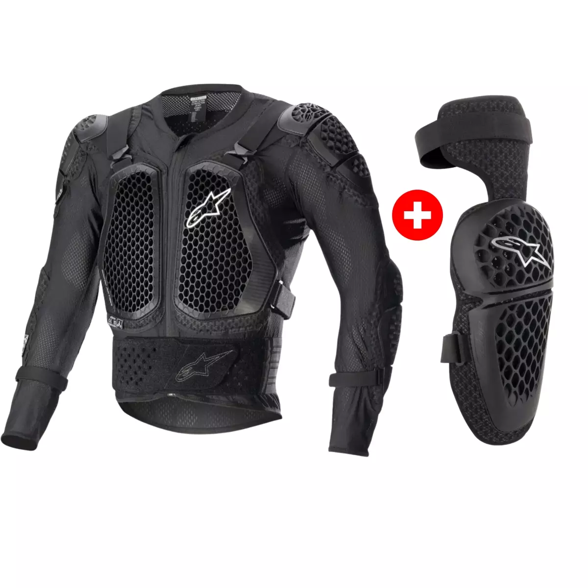 Alpinestars Bionic Action MX Knee Guards - CE Level 1 Protection