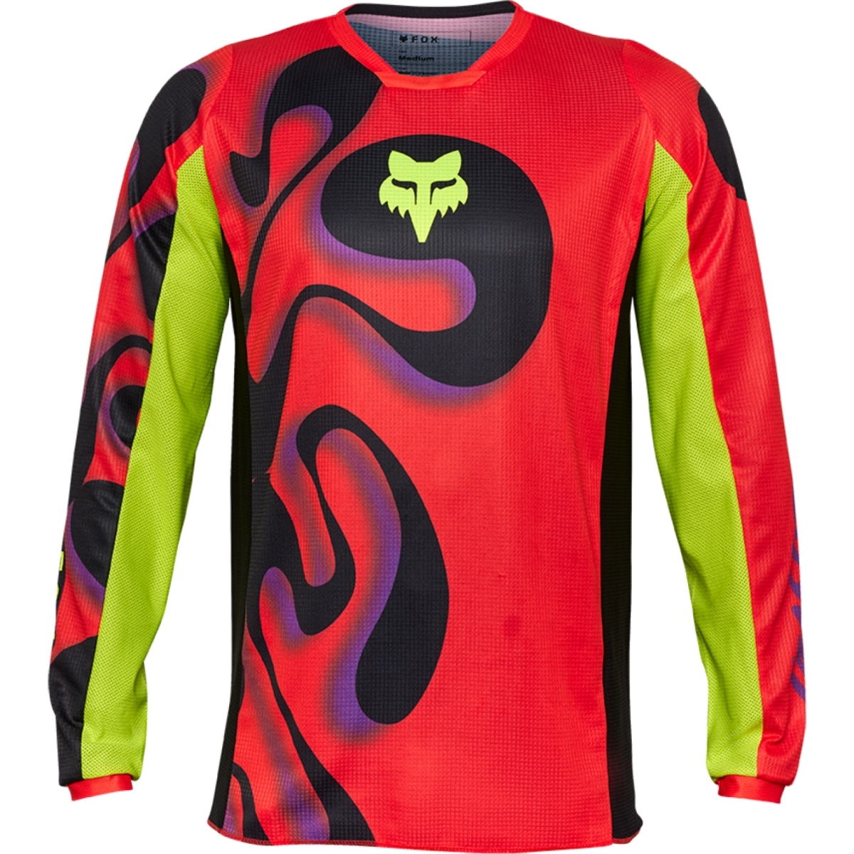 Maillot Cross Fox 180 Emotion Rouge Fluo