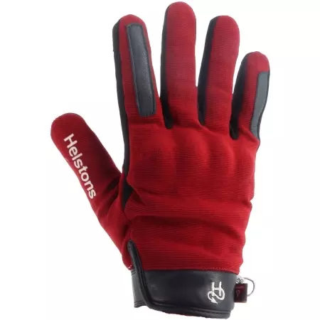Gants Helstons Melody 4Ways Bordeaux Noir Blanc