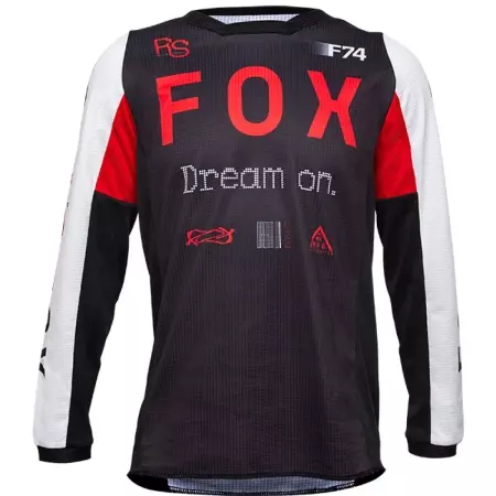 Maillot Cross Fox Enfant 180 Race Spec Rouge Fluo