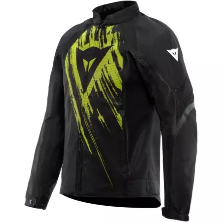 Blouson Dainese Herosphere Air Tex Noir Blanc Jaune Fluo