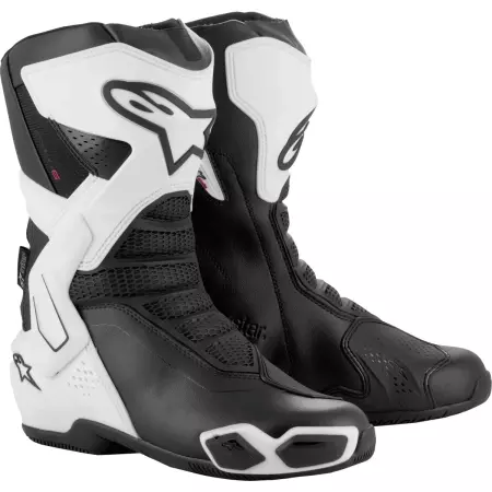 Bottes Femme Alpinestars Stella SMX-6 V3 Drystar Blanc Noir