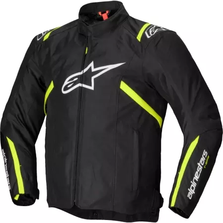 Blouson Alpinestars T-SPS V2 WP Noir Blanc Jaune Fluo