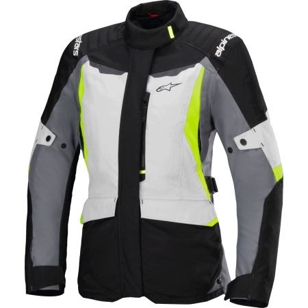 Veste Femme Alpinestars Stella ST-1 WP Gris Noir Jaune Fluo