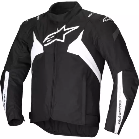 Blouson Alpinestars T-Jaws V4 WP Noir Blanc