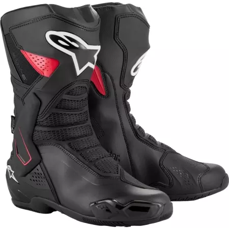 Bottes Alpinestars SMX-6 V3 Drystar Noir Rouge
