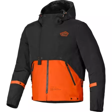 Blouson Alpinestars Mootant WP Parka Spicy Orange Noir