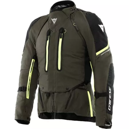 Veste Dainese Super Adventure Absoluteshell Tarmac Noir Jaune Fluo