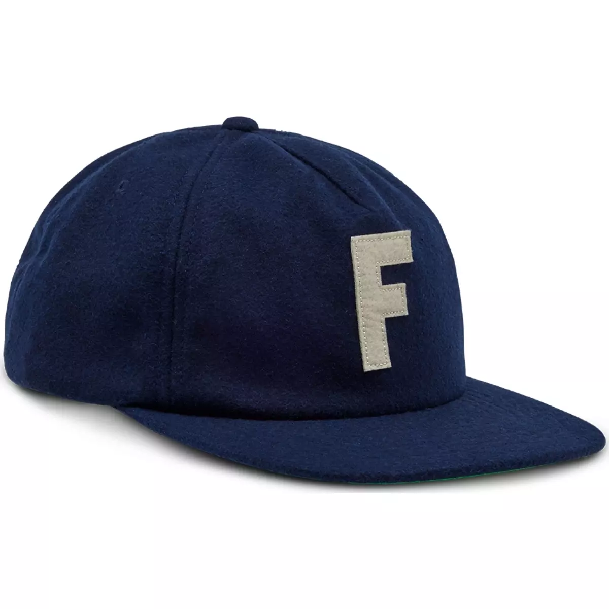 Casquette Fox Big F Adjustable Wool Bleu Midnight