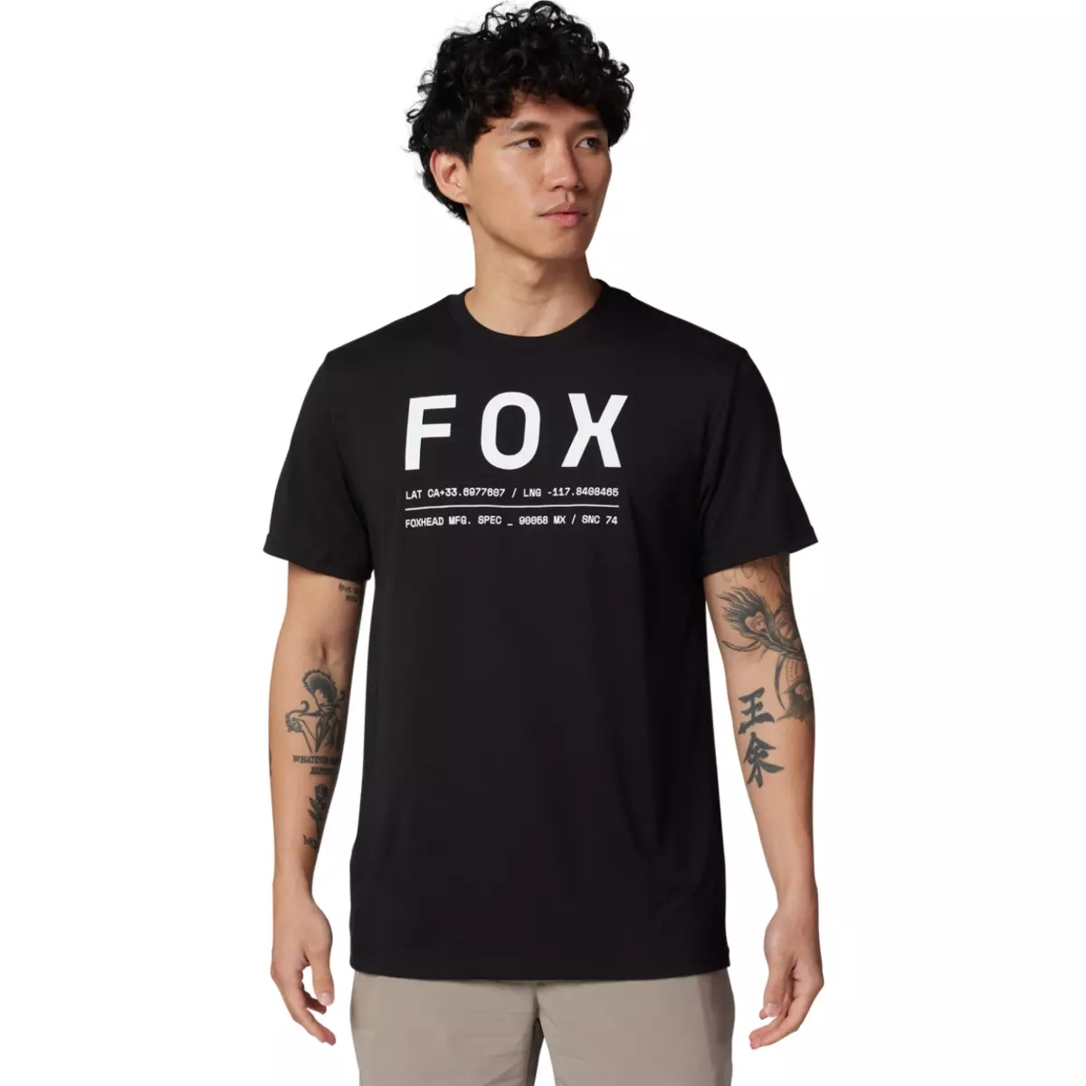 T-Shirt Fox Non Stop Tech Noir