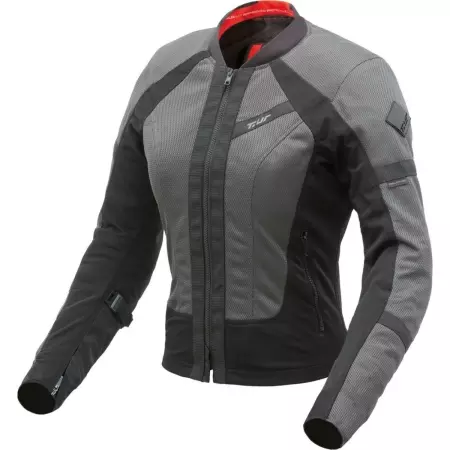 Veste Femme T.UR Atlas Anthracite Noir Rouge