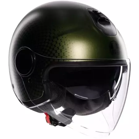 Casque AGV Eteres Andora Vert Noir Mat