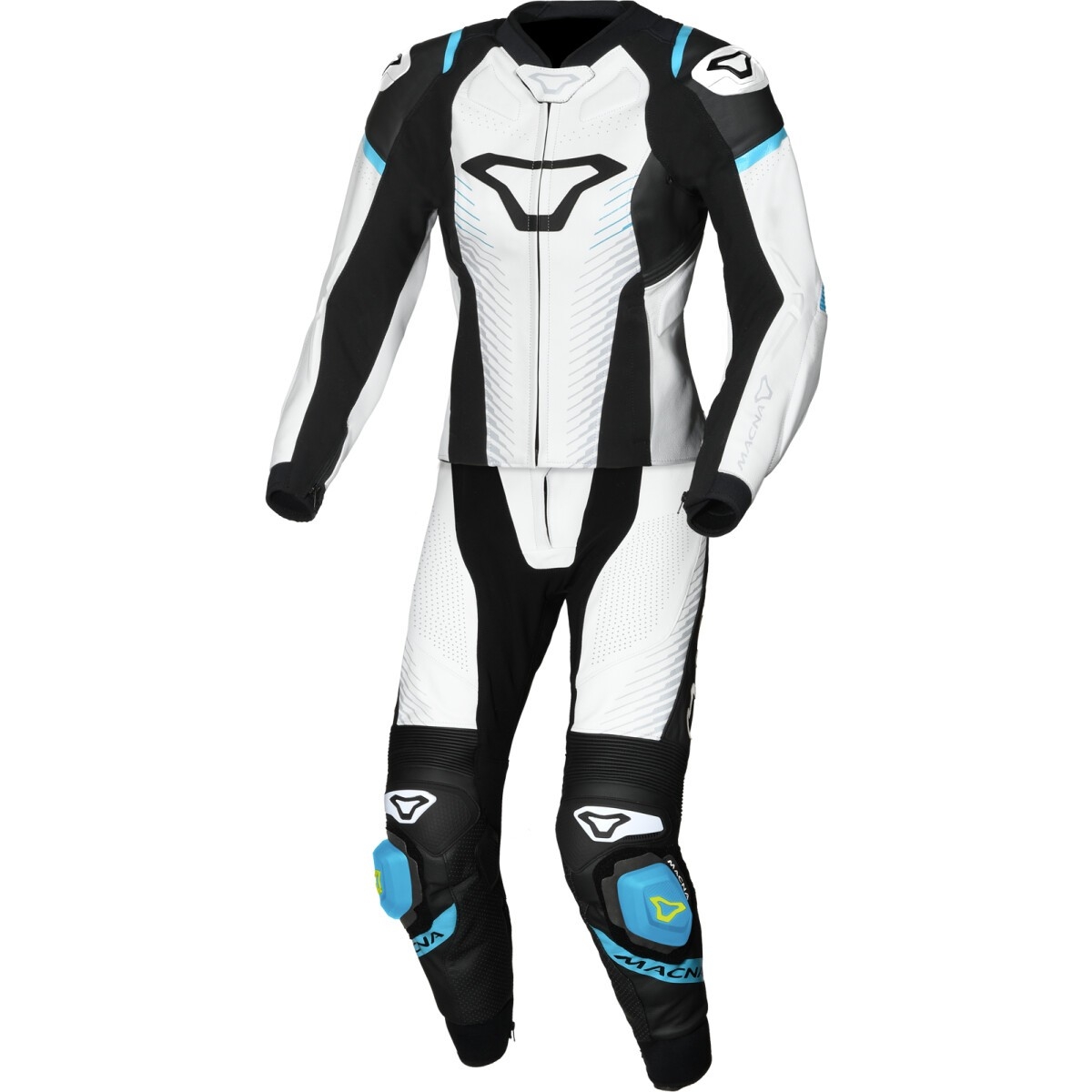 Combinaison 2 Pièces Femme Macna Tronniq Blanc Bleu