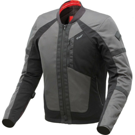 Veste T.UR Atlas Anthracite Noir Rouge